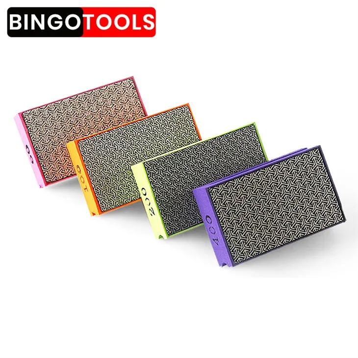 Diamond Hand Polishing Pad Set
