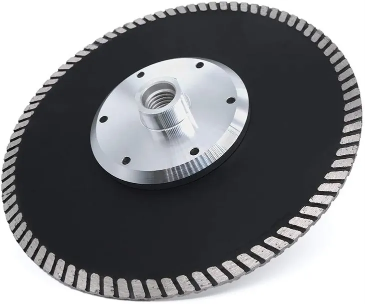 Diamond Saw Blade With Removable Flange