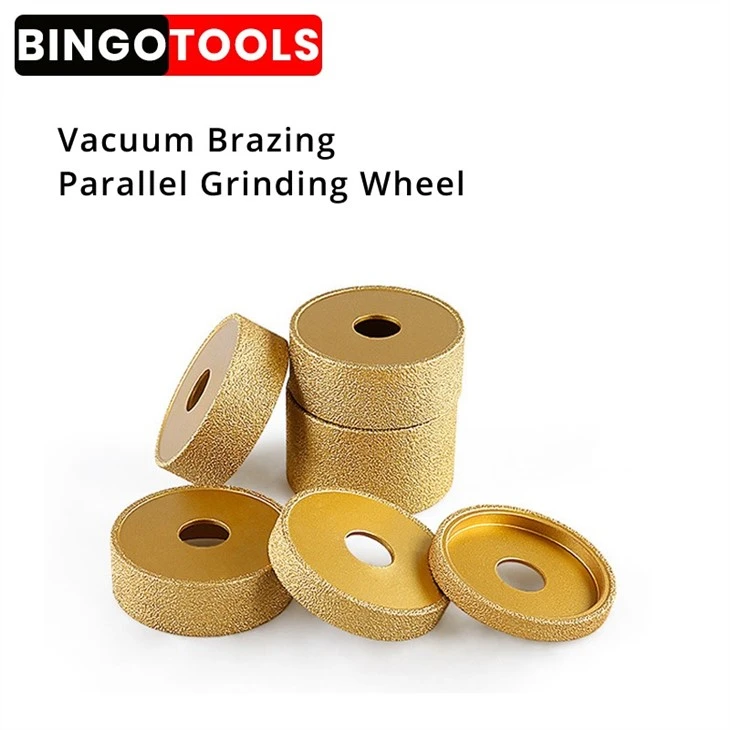 Parallel Edging Grinding Vacuum Brazing Diamond Wheel