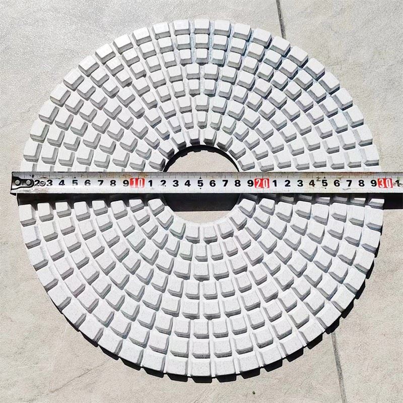 Large-diameter-diamond-wet-polishing-pad-with-12in-diameter